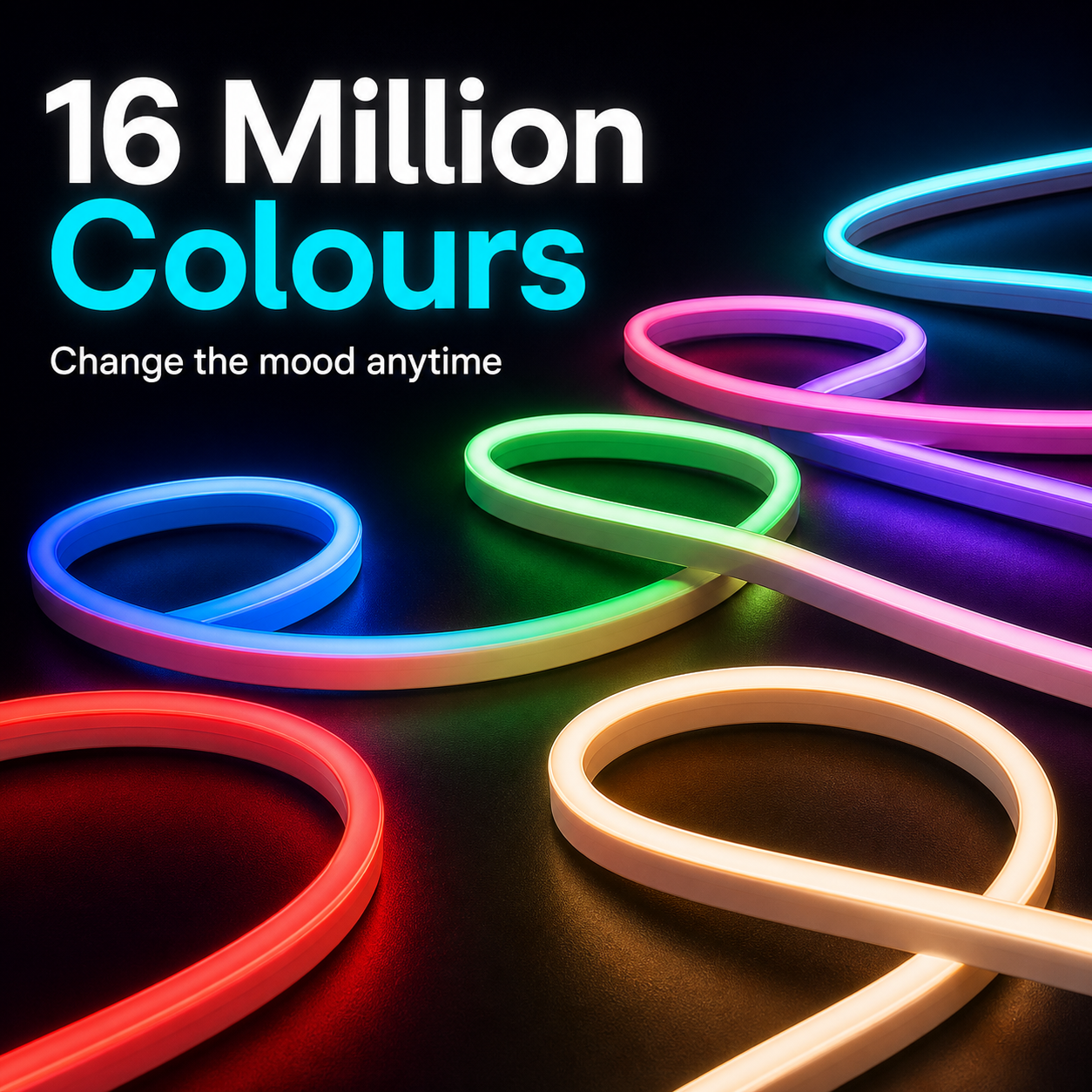 5m RGB Magic Colour Neon Rope Light™